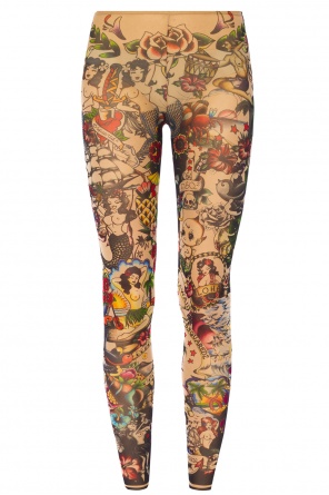 Legginsy z motywem tatuażu, zdjęcie 1 Legginsy z motywem tatuażu od Dsquared2